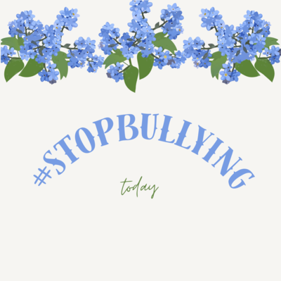 #StopBullying awareness message